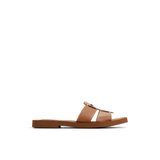 サンダル・ミュール Leathery X Oh Jeong-gyu Double Strap Sandals Torrey Vegan Leather Snake Double Strap Sandal - band of the